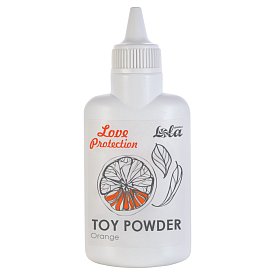 Пудра для игрушек ароматизированная Love Protection Lola Orange "Апельсин", 30 гр