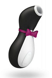 Вакуум-волновой бесконтактный стимулятор клитора Satisfyer Pro Penguin NG, чёрный