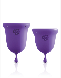 Менструальные чаши JIMMYJANE,фиолетовые