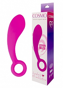 Стимулятор-фаллос Cosmo, розовый 14 см