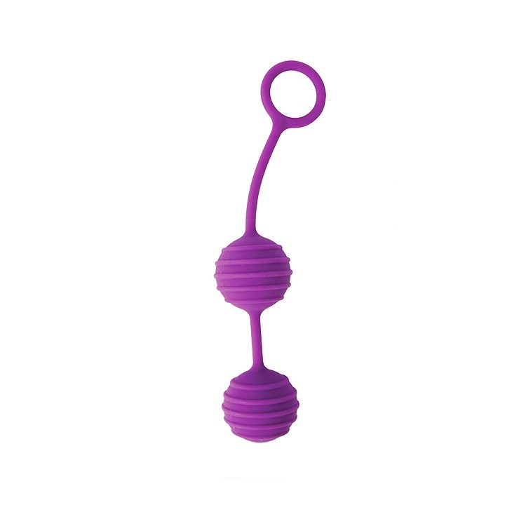 Вагинальные шарики Cosmo,фиолетовые