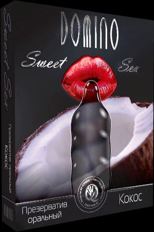 Презервативы Domino Sweet Sex Кокос,3шт