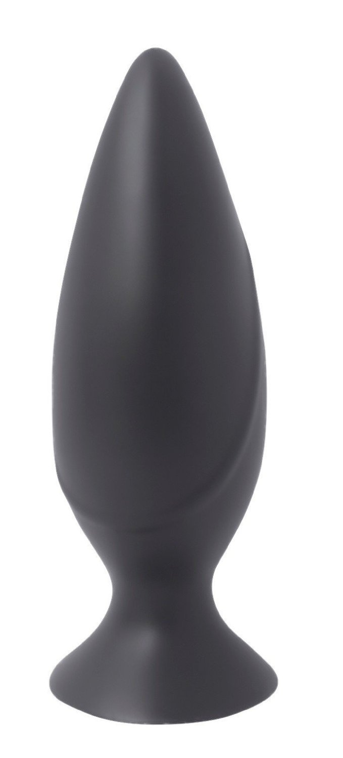 Анальная пробка Mojo Spades Butt Plug, чёрная 14 см