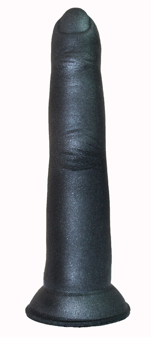 Плаг анальный в виде пальца Love Toy RU to USA на присоске, чёрный