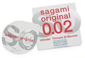 Презерватив SAGAMI Original 002 полиуретановые, 1 шт