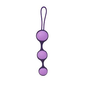 Вагинальные шарики трио Stella III, фиолетовые