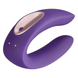Вибромассажер для пар Satisfyer Partner Toy Plus, фиолетовый