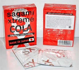 Презервативы SAGAMI XTREME Cola 3 шт.