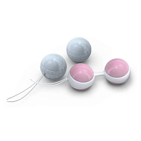 Вагинальные шарики на сцепке Lelo Luna Beads Mini, разноцветные