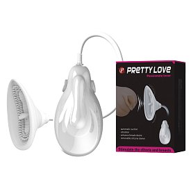 PASSIONATE LOVER Помпа для стимуляции клитора и малых половых губ, с вибратором