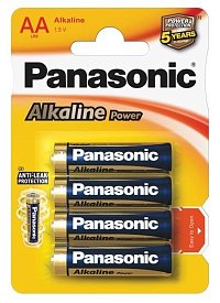 Батарейки PANASONIC LR6 alkaline