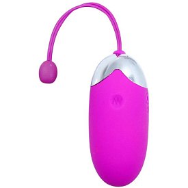 Виброяйцо Pretty Love Abner розовый с управлением через смартфон по Bluetooth