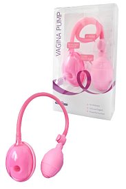 Вагинальная вакуумная помпа розовая Vagina Pump