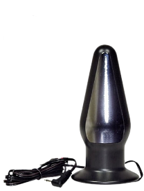 Анальный плуг SEXTREME XXL Plug, черный 13,5 см