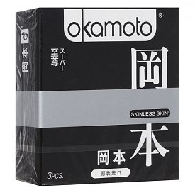 OKAMOTO Супер с двойной смазкой и ароматом ванили No.3
